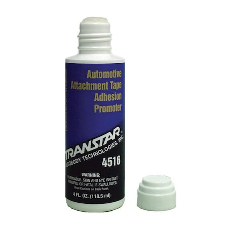 Transtar Autobody Technology Automotive Attachment Tape Adhesion Promoter, 4 oz Bottle 4516